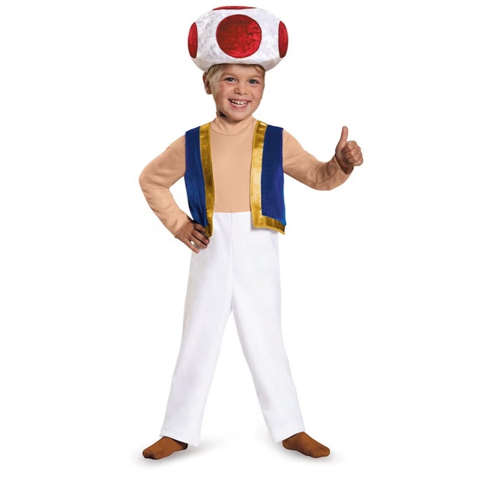 Toad Costume - 2T Toddler